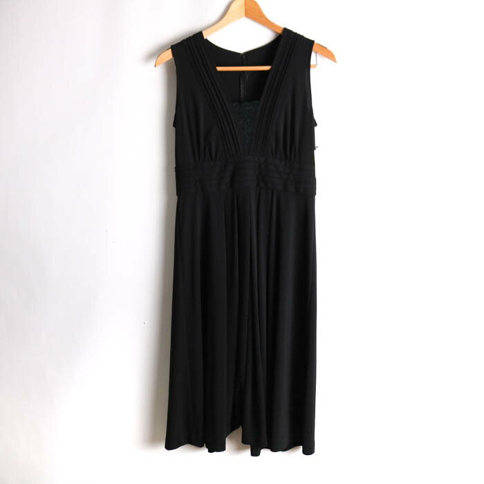 Cara ノースリーブワンピース ドレス トップス レディース 9ARサイズ ブラック 【中古】