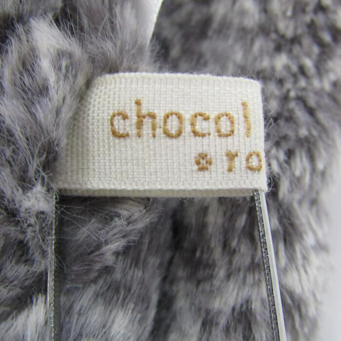 ショコラフィネローブ マフラー ストール ブランド 小物 レディース ネイビー chocol raffine robe 【中古】