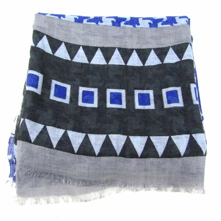 【中古】マレーラストールウール混総...