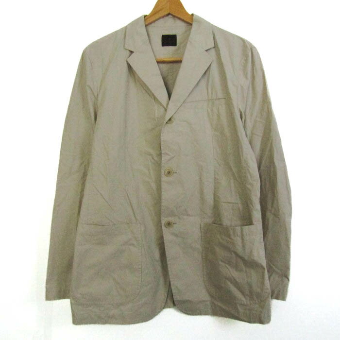 タケオキクチ テーラードジャケット アウター メンズ 3サイズ ベージュ TAKEO KIKUCHI 【中古】