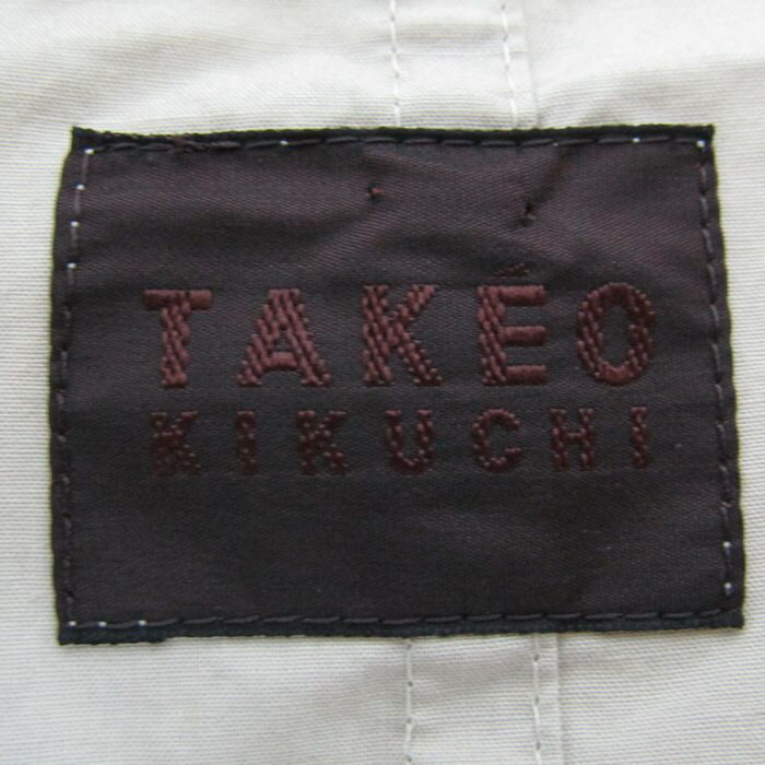 タケオキクチ テーラードジャケット アウター メンズ 3サイズ ベージュ TAKEO KIKUCHI 【中古】