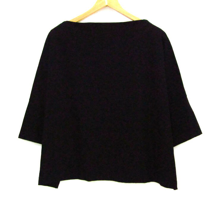 オプティ・ケセラ 七分袖カットソー プルオーバー トップス レディース 2サイズ 白×黒 Coca 【中古】