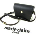 マリクレール ショルダーバッグ 斜め掛け 鞄 カバン ブランド 黒 レディース ブラック mariclaire 【中古】