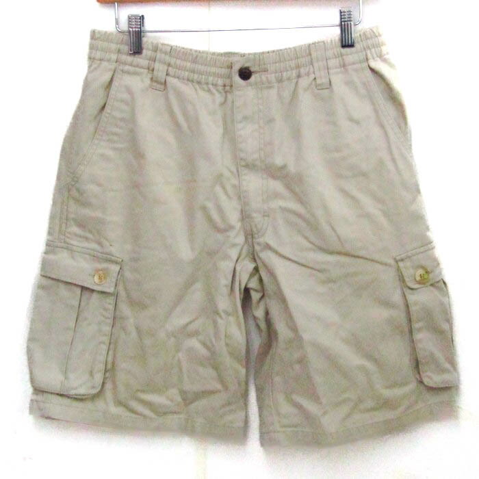 オニール ショートパンツ ハーフパンツ コットン100% スポーツウエア ボトムス メンズ Sサイズ ベージュ系 O'NEILL 【中古】