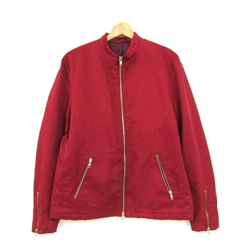 ザショップティーケー フルジップジャケット ジャンパー 袖ジップ 大きいサイズ アウター メンズ XLサイズ レッド系 THE SHOP TK 【中古】 ザショップティーケー フルジップジャケット ジャンパー 袖ジップ 大きいサイズ アウター メンズ XLサイズ レッド系 THE SHOP TK 【中古】