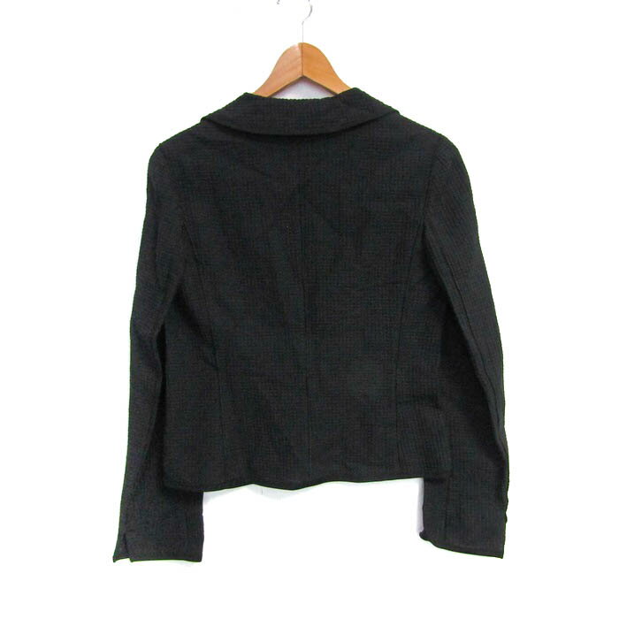 ランバン テーラードジャケット アウター レディース 36サイズ ブラック LANVIN 【中古】