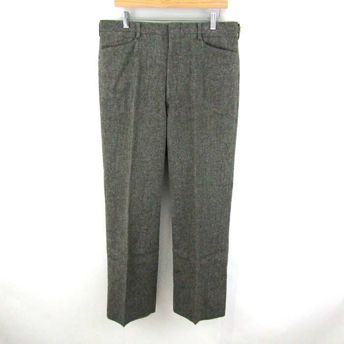 ダックス ロングパンツ ウール混 ストレッチ ブランド ボトムス メンズ 91サイズ グレー系 DAKS 【中古】