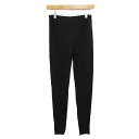 ハンチ パンツ レギンス ボトムス レディース Mサイズ ブラック Hunch 【中古】(4)