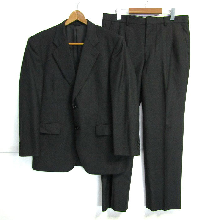 ダーバン スーツ セットアップ 上下セット パーソナルオーダー ジャケット パンツ 記名有 メンズ 96AB5サイズ グレー系 Durban 【中古】