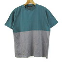 センスオブプレイスバイアーバンリサーチ 半袖Tシャツ トップス メンズ Mサイズ 緑×グレー SENSE OF PLACE by URBAN RESEARCH 【中古】(4)