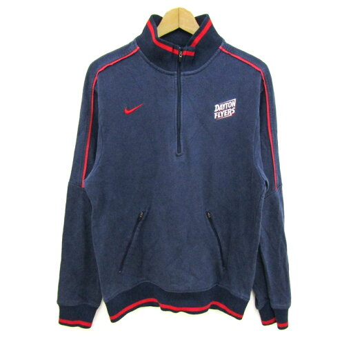 ナイキ スウェット トレーナー Dayton Flyers スポーツウエア メンズ Sサイズ ネイビー NIKE 【中古】 ナイキ スウェット トレーナー Dayton Flyers スポーツウエア メンズ Sサイズ ネイビー NIKE 【中古】