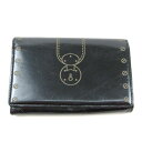 ロベルタ・ディ・カメリーノ 二つ折り財布 ウォレット ブランド レディース ブラック Roberta di Camerino 【中古】