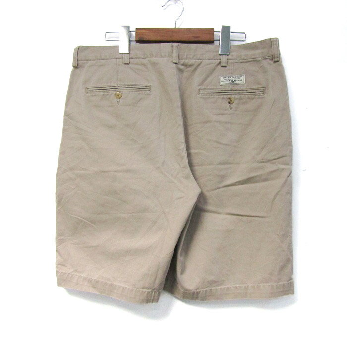 ポロバイラルフローレン ショートパンツ ボトムス メンズ 35サイズ ベージュ系 Polo by Ralph Lauren 【中古】