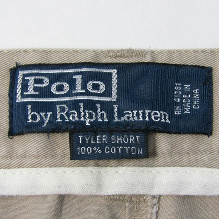 ポロバイラルフローレン ショートパンツ ボトムス メンズ 35サイズ ベージュ系 Polo by Ralph Lauren 【中古】