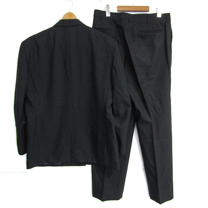 【全品39％OFFクーポン配布中】高島屋 スーツ セットアップ 上下セット ダブルブレスト メンズ フリーサイズ ネイビー Takashimaya 【中古】