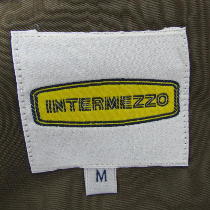 インターメッツォ スーツ セットアップ 上下セット ダブルブレスト 日本製 メンズ M/73サイズ カーキ INTERMEZZO 【中古】