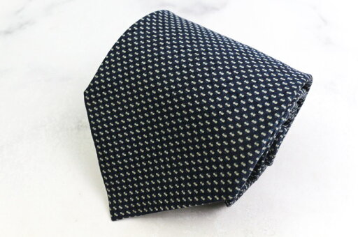 アルマーニコレッツォーニ ブランド ネクタイ シルク 小紋柄 伊製生地 PO メンズ ネイビー ARMANI COLLEZIONI 【中古】 アルマーニコレッツォーニ ブランド ネクタイ シルク 小紋柄 伊製生地 PO メンズ ネイビー ARMANI COLLEZIONI 【中古】