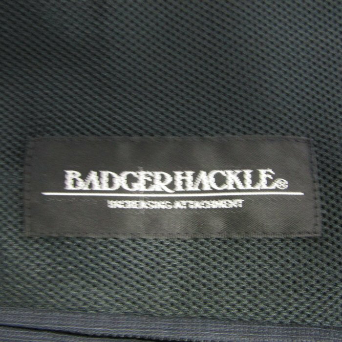 バジャーハックル スーツ セットアップ 上下セット ウール混 メンズ AB5サイズ ネイビー BADGERHACKLE 【中古】