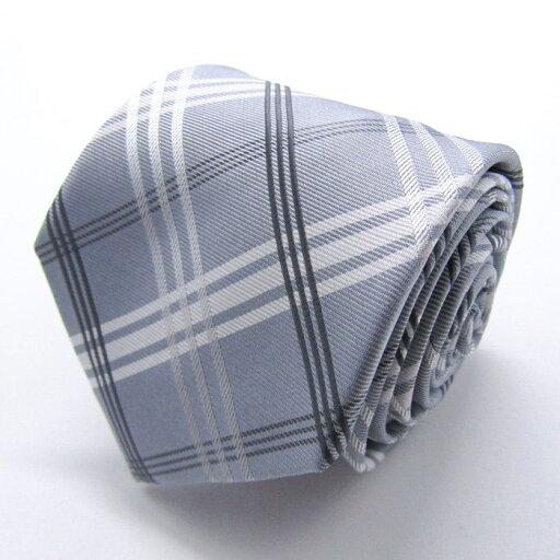 シンプルフレーズクラバット ブランド ネクタイ チェック柄 格子柄 PO メンズ グレー SIMPLE PHRASE CRAVAT 【中古】 シンプルフレーズクラバット ブランド ネクタイ チェック柄 格子柄 PO メンズ グレー SIMPLE PHRASE CRAVAT 【中古】