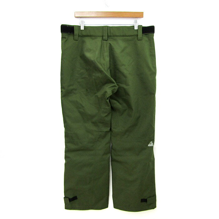 ワークマン パンツ ボトムス ワークパンツ 撥水加工 メンズ Lサイズ カーキ WORK MAN 【中古】