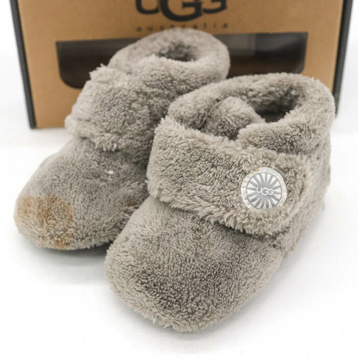 アグ ブーツ ブランド ベビー女の子用 シューズ 靴 ベビー 男の子用 11サイズ グレー UGG 【中古】