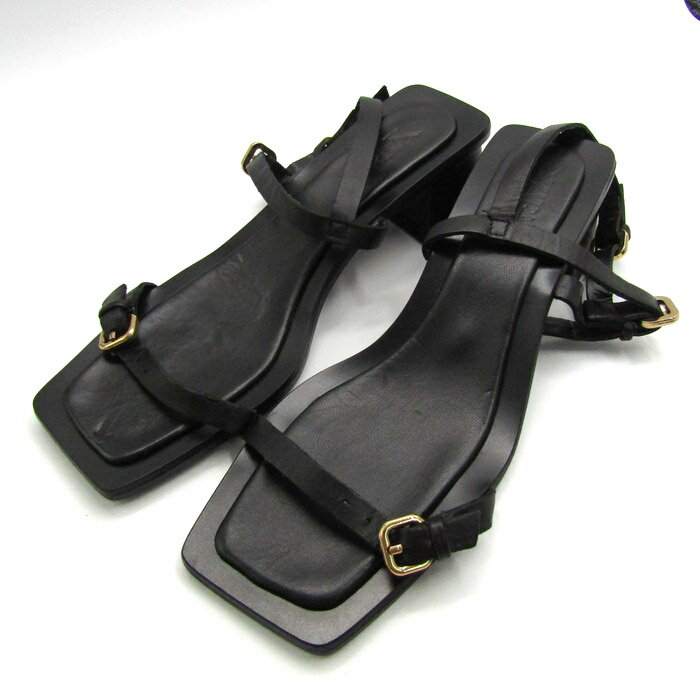 【中古】ザラサンダルストラップロー...