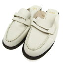 ザラ ローファー スリッポン シューズ 靴 レディース 38サイズ ホワイト ZARA 【中古】