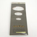 アウラ ゴルフグローブ SUPER liger 羊革 25 手袋 メンズ ホワイト AURA 【中古】