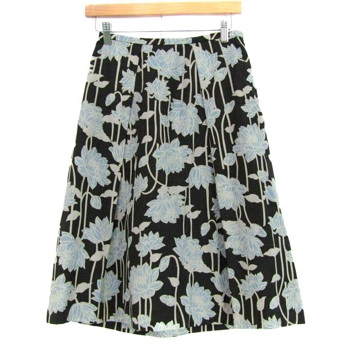 オゾック スカート ボトムス 花柄 