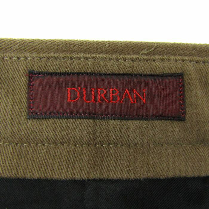 ダーバン パンツ ボトムス スラックス コットン メンズ 74サイズ ブラウン Durban 【中古】