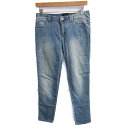 アルマーニジーンズ デニムパンツ ジーンズ ジーパン ブランド ボトムス レディース 28サイズ ブルー ARMANI JEANS 【中古】