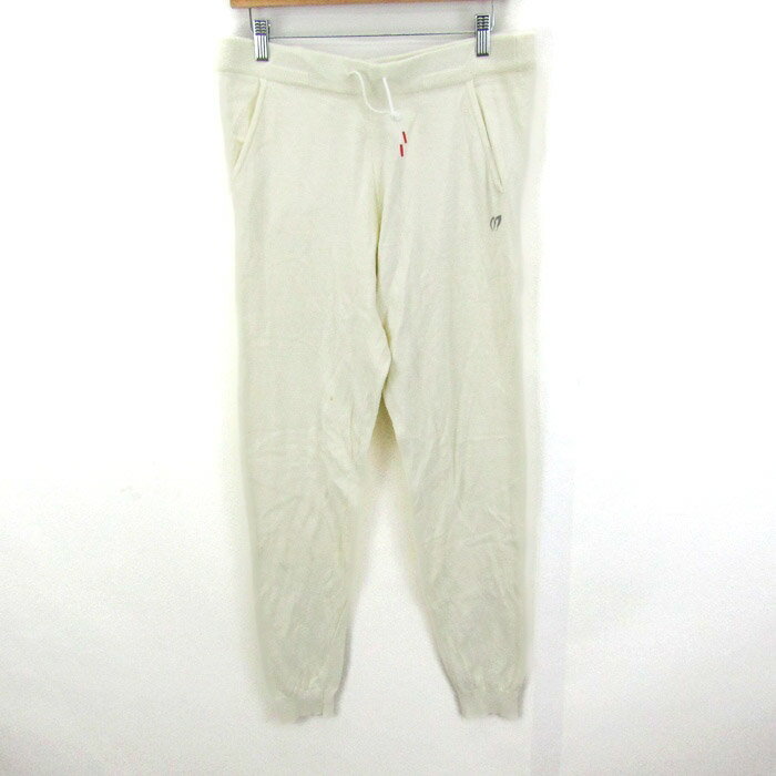 【全品39％OFFクーポン配布中】マスターバニーエディション ジョガーパンツ ボトムス スウェット 大きいサイズ メンズ 5サイズ クリーム MASTER BUNNY EDITION 【中古】