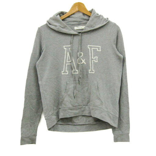 アバクロンビー&フィッチ スウェット トレーナー フーディー 長袖 トップス レディース XSサイズ グレー Abercrombie & Fitch 【中古】 アバクロンビー&フィッチ スウェット トレーナー フーディー 長袖 トップス レディース XSサイズ グレー Abercrombie & Fitch 【中古】