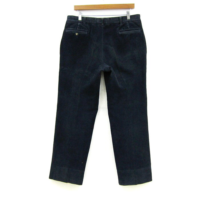 ハガー コーデュロイパンツ ストレッチ ボトムス メンズ 88サイズ ネイビー HAGGAR 【中古】