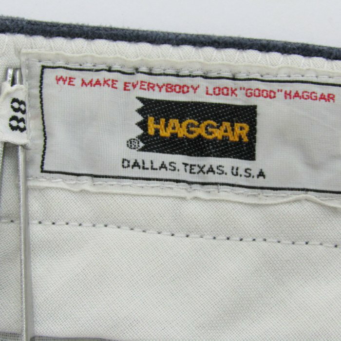 ハガー コーデュロイパンツ ストレッチ ボトムス メンズ 88サイズ ネイビー HAGGAR 【中古】