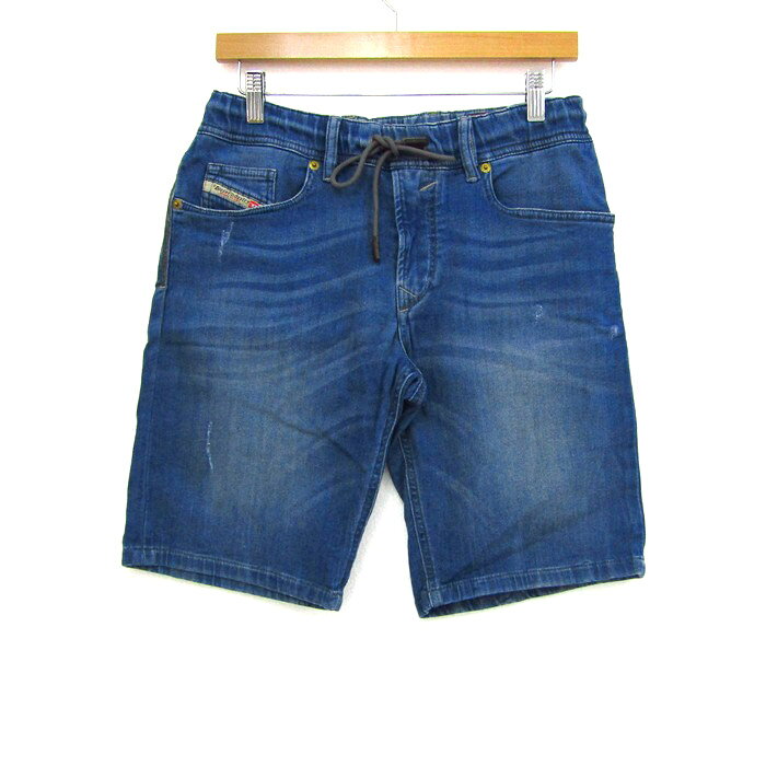 【39％OFFクーポン配布中】ディーゼル デニムショートパンツ ジーンズ ジーパン ストレッチ ブランド レディース 28サイズ ブルー DIESEL 【中古】
