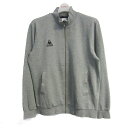 ルコックスポルティフ ジャージ ジャケット フルジップ スポーツウエア アウター メンズ Mサイズ グレー系 le coq sportif 【中古】