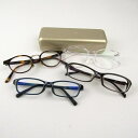 ジンズ メガネ 眼鏡 4点セット フレーム ブランド まとめて メンズ レディース JINS 【中古】(4)