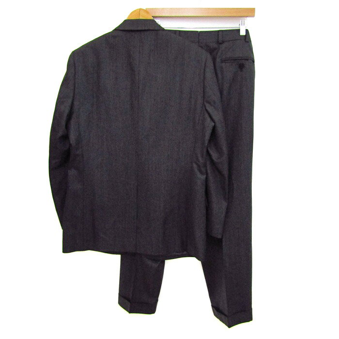 ブルックスブラザーズ スーツ セットアップ 上下セット ジャケット パンツ メンズ 40SHT 34Wサイズ グレー系 346 Brooks Brothers 【中古】