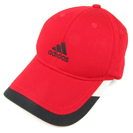 アディダス キャップ トレフォイル ロゴ 帽子 ブランド メンズ 57-60サイズ レッド adidas 【中古】 アディダス キャップ トレフォイル ロゴ 帽子 ブランド メンズ 57-60サイズ レッド adidas 【中古】