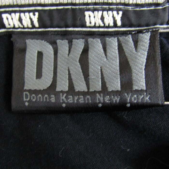 ダナキャランニューヨーク 半袖シャツ トップス コットン100% メンズ Mサイズ グレー系×ブラック系 DKNY DONNA KARAN NEW YORK 【中古】