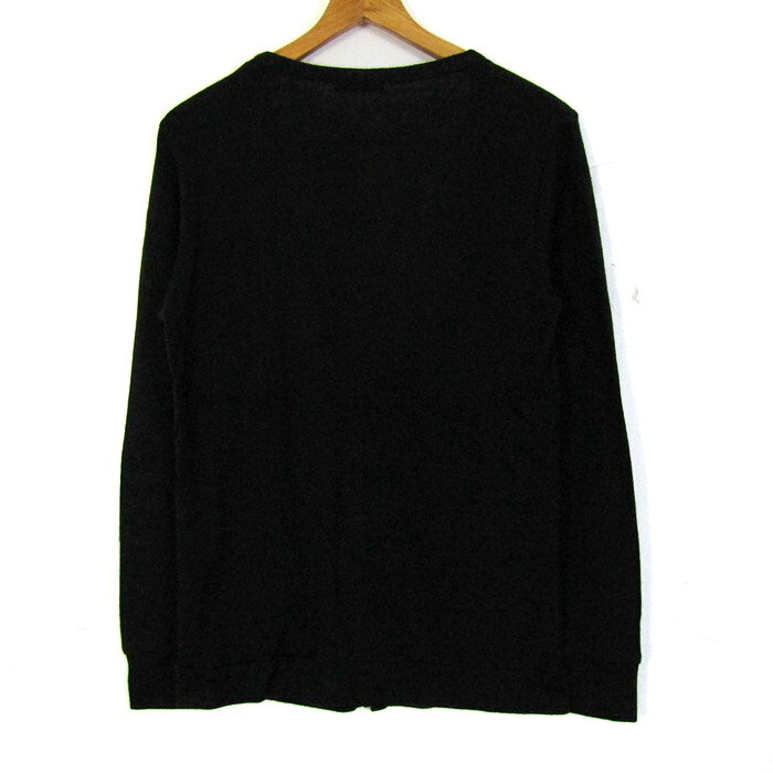 トルネードマート カーディガン Vネック 無地 トップス メンズ フリーサイズ ブラック系 TORNADO MART 【中古】