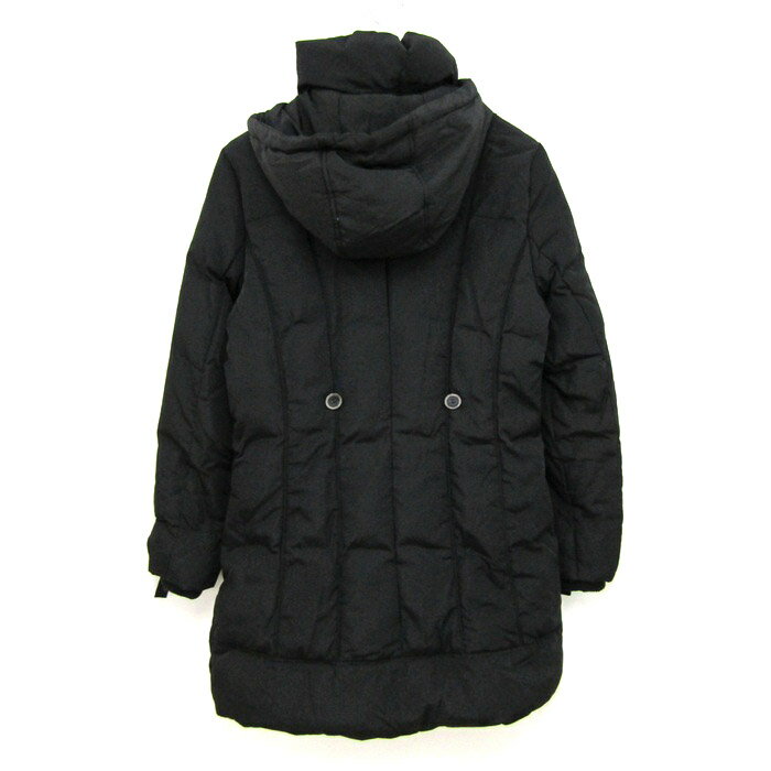 カルバンクライン ダウンジャケット ジャンパー アウター ダッフル レディース Mサイズ ブラック Calvin klein 【中古】