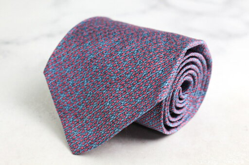 シャルベ ブランド ネクタイ ドット シルク フランス製 PO メンズ ブルー Charvet 【中古】 シャルベ ブランド ネクタイ ドット シルク フランス製 PO メンズ ブルー Charvet 【中古】