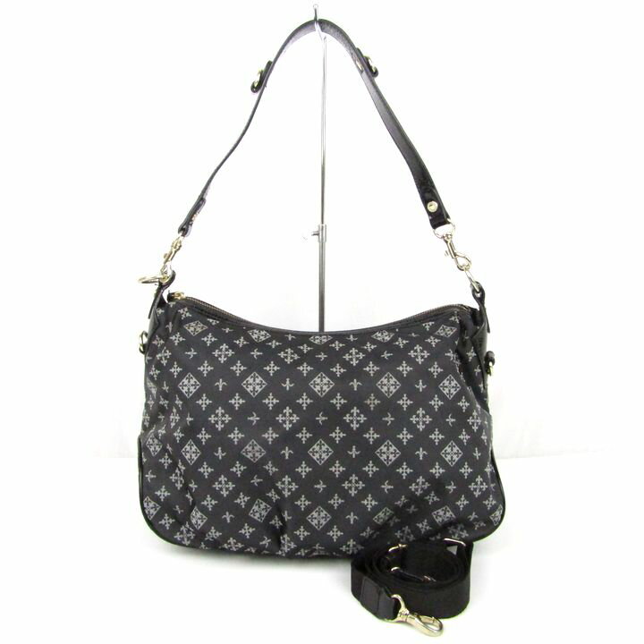 ラシット ショルダーバッグ 2way ハンドバッグ 鞄 カバン ブランド 黒 レディース ブラック russet 【中古】