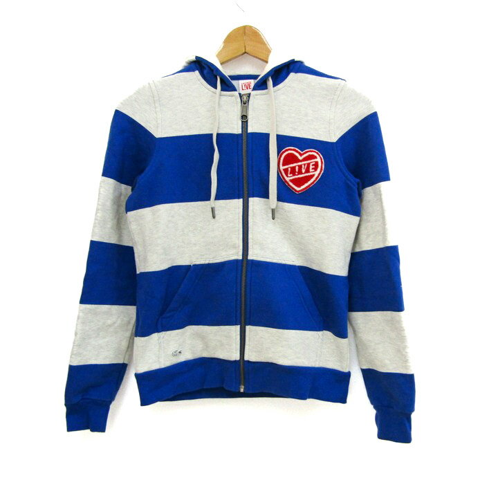 ラコステライブ ジップアップパー