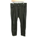 ディスクアード デニムパンツ ジーンズ ストレッチ ボトムス メンズ 48サイズ カーキ DSQUARED2 【中古】(4)