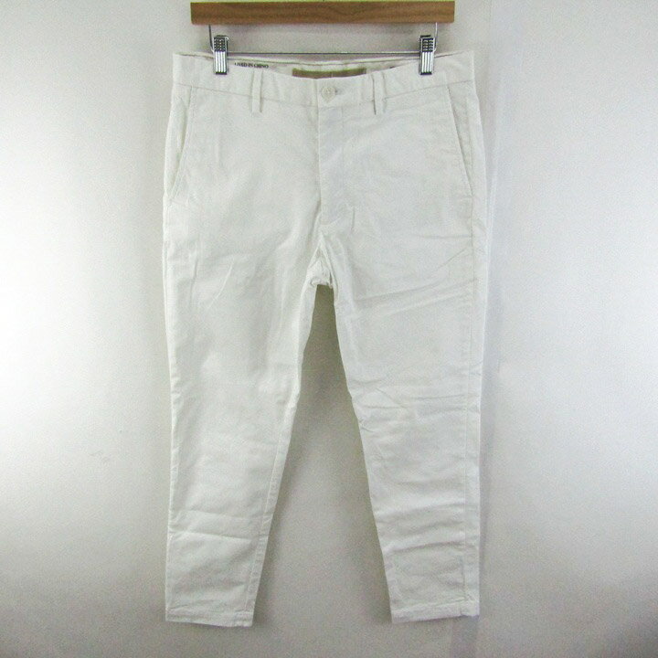バナナリパブリック パンツ スキニーフィット ストレッチ ボトムス メンズ 31サイズ ホワイト系 Banana Republic 【中古】(4)