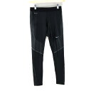 ナイキ タイツ レギンス アンダーウエア DRI-FIT スポーツウエア ストレッチ ボトムス レディース Sサイズ ブラック系 NIKE 【中古】