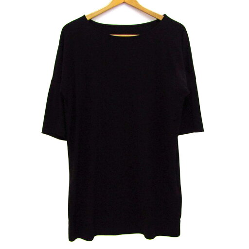 ヒロコビス チュニック シャツ 半袖 トップス レディース 9サイズ ブラック HIROKO BIS 【中古】 ヒロコビス チュニック シャツ 半袖 トップス レディース 9サイズ ブラック HIROKO BIS 【中古】